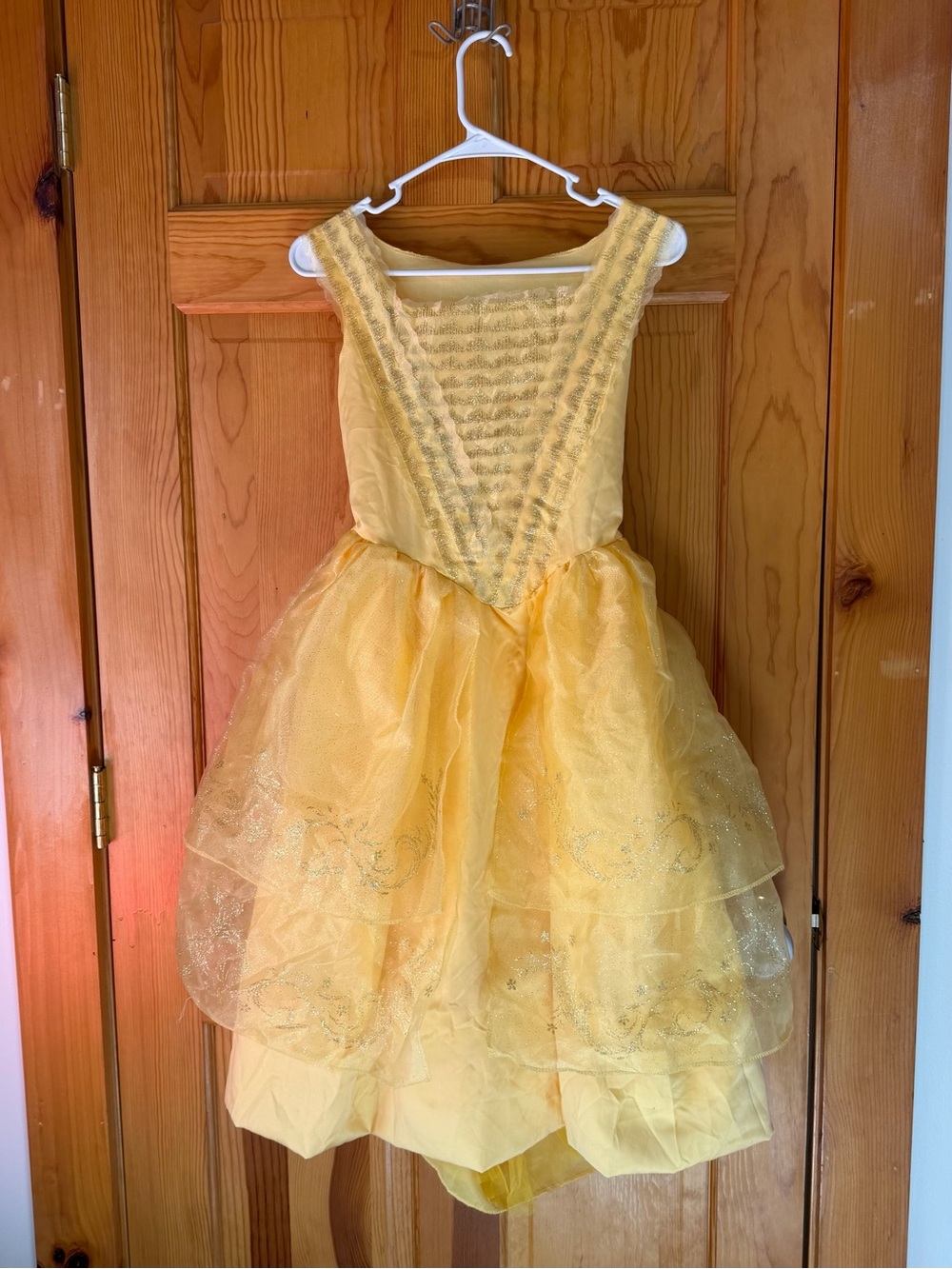 Disney Princess Belle Beauty and the Beast Yellow Dress